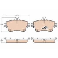 Brake pads for disc brakes