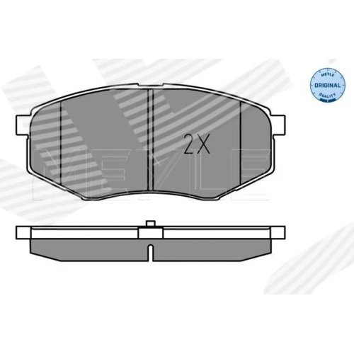 BRAKE PADS FOR DISC BRAKES - 1