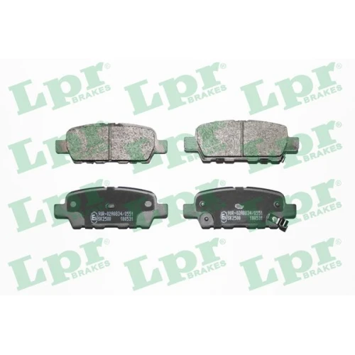 BRAKE PADS FOR DISC BRAKES - 0