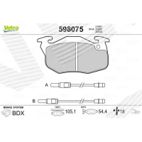 Brake pads for disc brakes