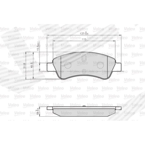 BRAKE PADS FOR DISC BRAKES - 1