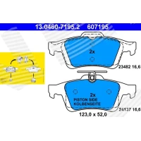 Brake pads for disc brakes