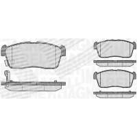 Brake pads for disc brakes