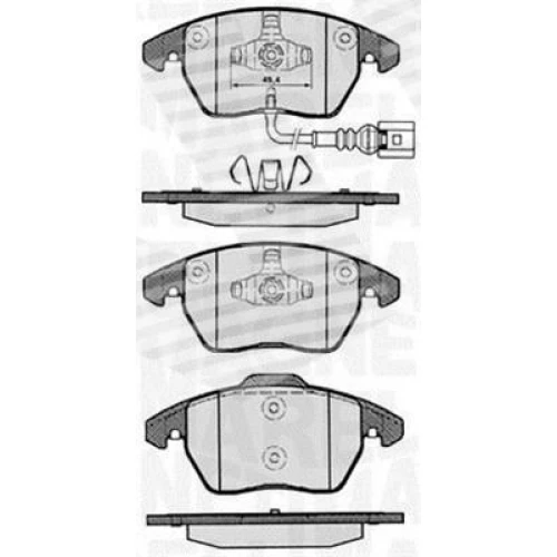 BRAKE PADS FOR DISC BRAKES - 0