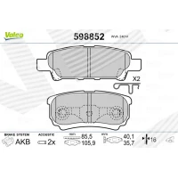 Brake pads for disc brakes