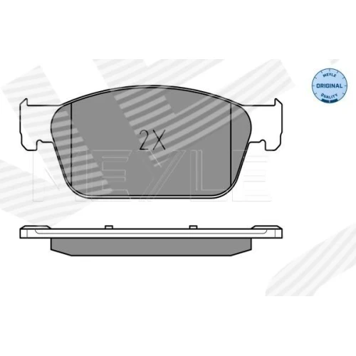 BRAKE PADS FOR DISC BRAKES - 1