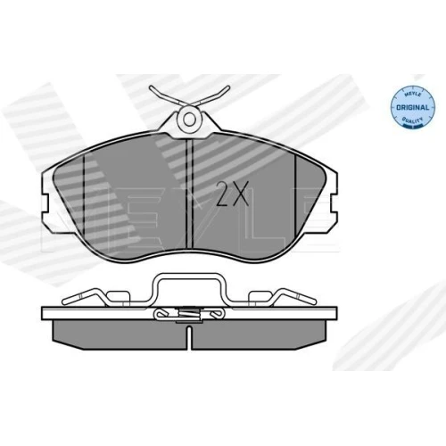 BRAKE PADS FOR DISC BRAKES - 1