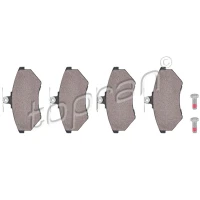 Brake pads for disc brakes