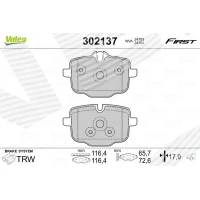 Brake pads for disc brakes