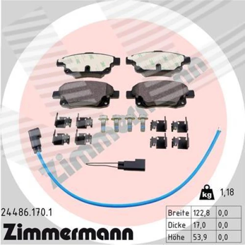 BRAKE PADS FOR DISC BRAKES - 0