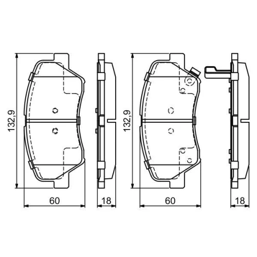 BRAKE PADS FOR DISC BRAKES - 6