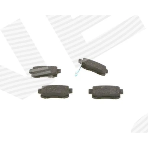 BRAKE PADS FOR DISC BRAKES - 4