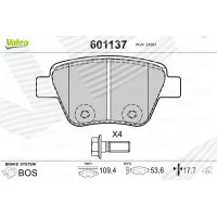 Brake pads for disc brakes