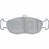 Brake pads for disc brakes