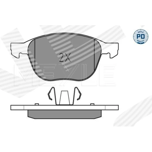 BRAKE PADS FOR DISC BRAKES - 1