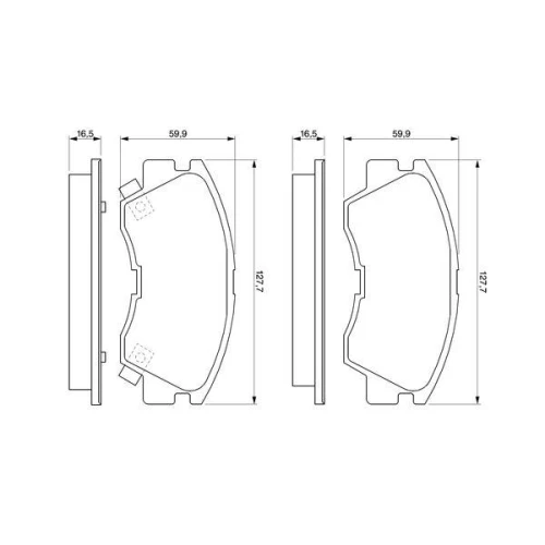 BRAKE PADS FOR DISC BRAKES - 4