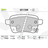 Brake pads for disc brakes