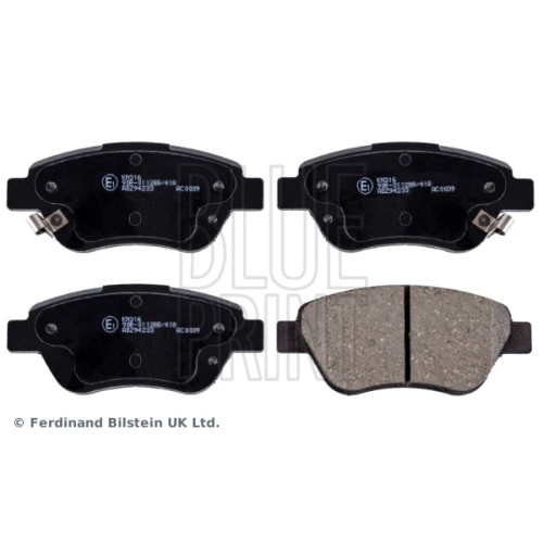 BRAKE PADS FOR DISC BRAKES - 0