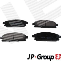 Brake pads for disc brakes