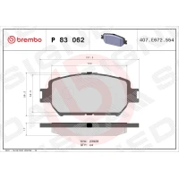 Brake pads for disc brakes