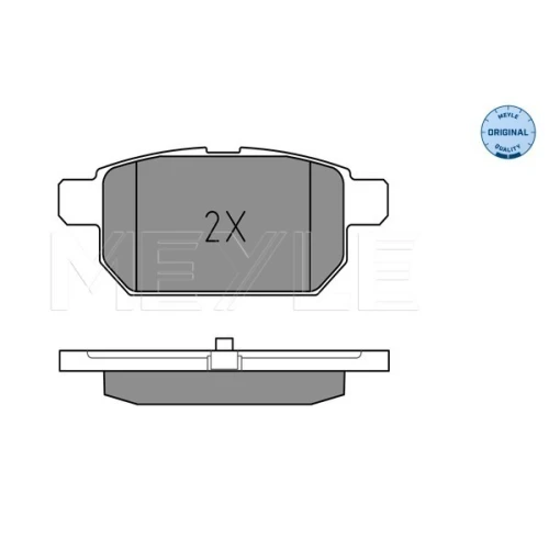 BRAKE PADS FOR DISC BRAKES - 2