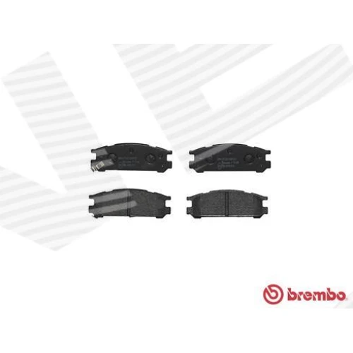 BRAKE PADS FOR DISC BRAKES - 1