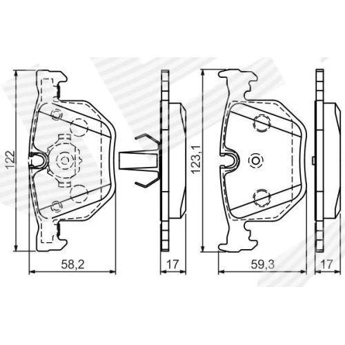 BRAKE PADS FOR DISC BRAKES - 6