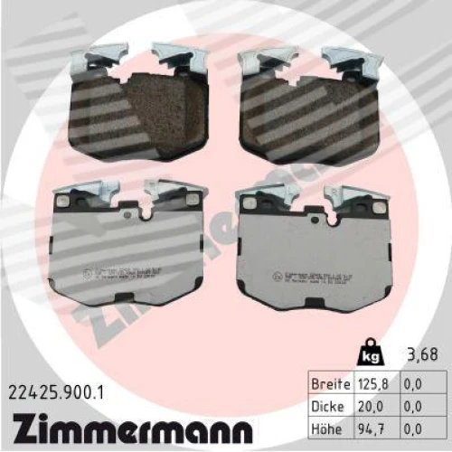 BRAKE PADS FOR DISC BRAKES - 0