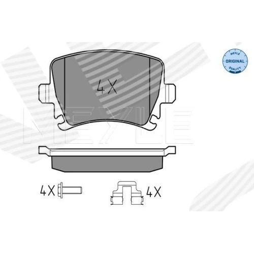 BRAKE PADS FOR DISC BRAKES - 0