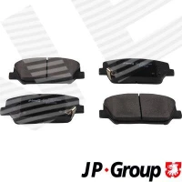 Brake pads for disc brakes