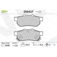 Brake pads for disc brakes