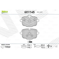 Brake pads for disc brakes