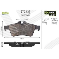 Brake pads for disc brakes