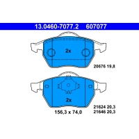 Brake pads for disc brakes