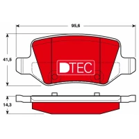 Brake pads for disc brakes