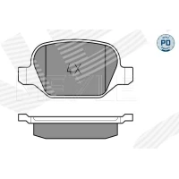 Brake pads for disc brakes