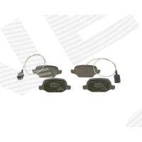 Brake pads for disc brakes