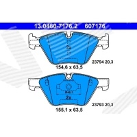 Brake pads for disc brakes