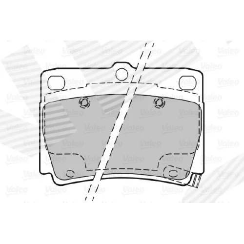 BRAKE PADS FOR DISC BRAKES - 1