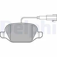 Brake pads for disc brakes