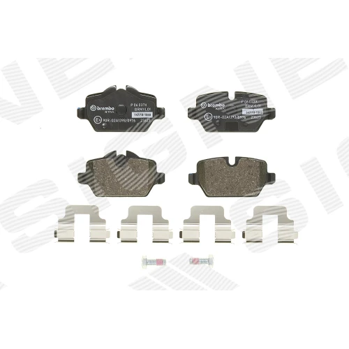 BRAKE PADS FOR DISC BRAKES - 1