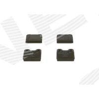 Brake pads for disc brakes