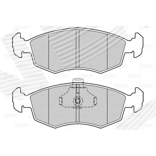 BRAKE PADS FOR DISC BRAKES - 1