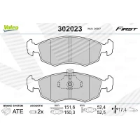 Brake pads for disc brakes