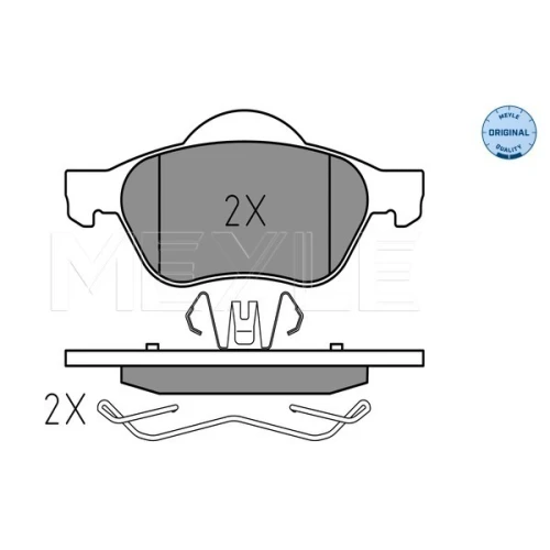 BRAKE PADS FOR DISC BRAKES - 1