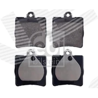 Brake pads for disc brakes