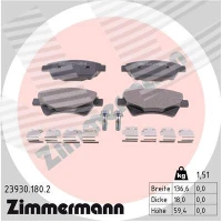 Brake pads for disc brakes