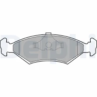 Brake pads for disc brakes