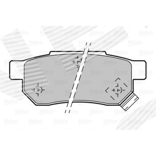 BRAKE PADS FOR DISC BRAKES - 1