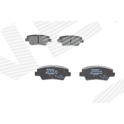 BRAKE PADS FOR DISC BRAKES - 2